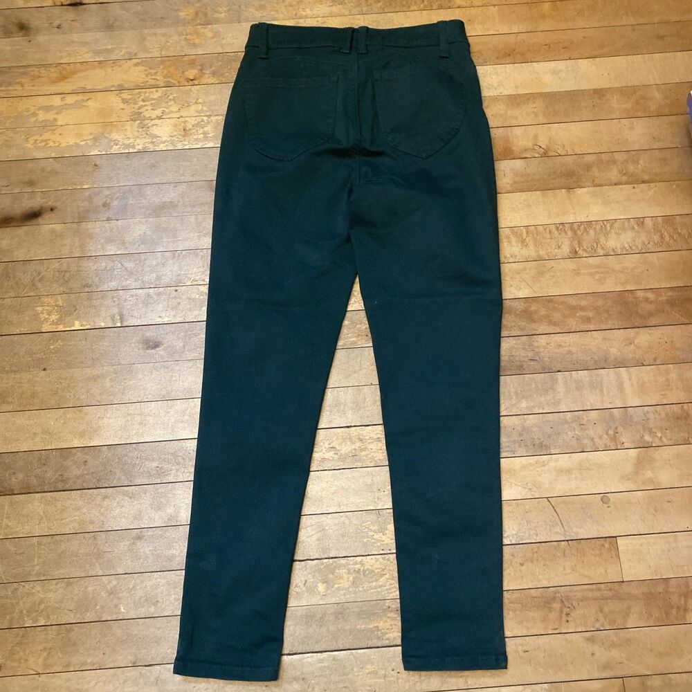 Draper James RSVP Pants Women’s Size 6 Stretch Forest Green Skinny - Picture 8 of 11